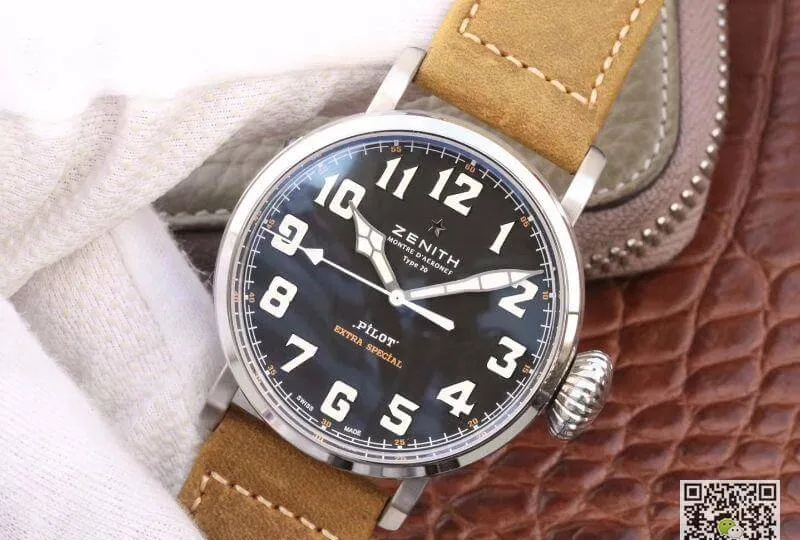 Zenith Pilot 03.2430.3000 21.C738 XF Factory 1:1 Best Edition Replica Watch Swiss ETA2824-2